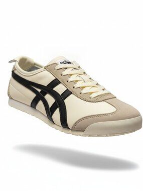 Brand New Onitsuka Tiger MEXICO 66 Sneaker Ivory Black US Women's 7